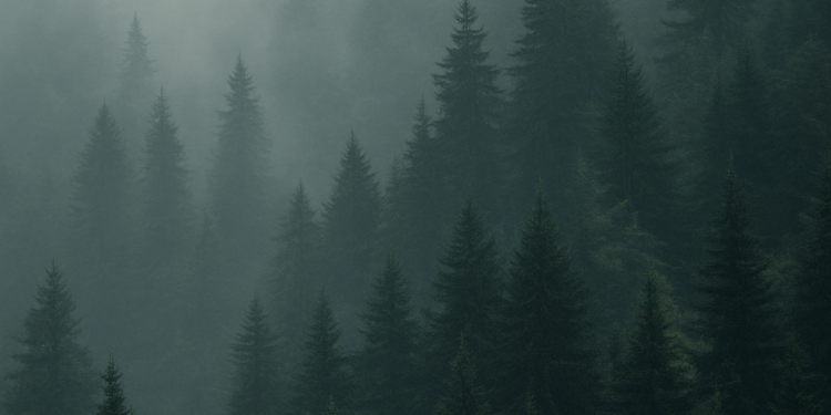 Forêt dense enveloppée de brume illustrant la compréhension progressive et la lecture en profondeur des mécanismes invisibles.