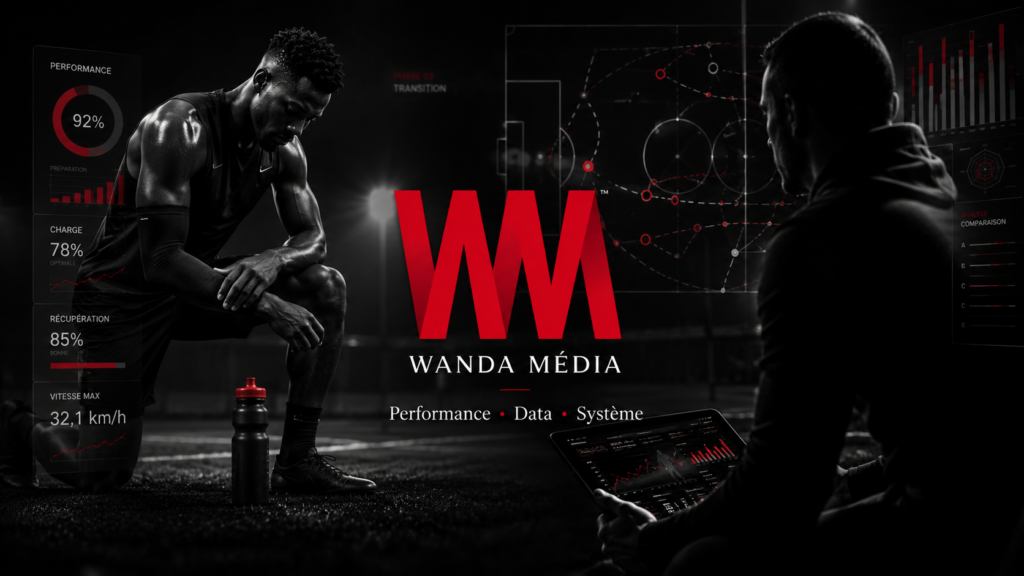 Analyse de la performance sportive avec approche data et lecture éditoriale Wanda Média